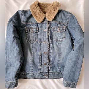 Gap Sherpa Lined Denim Jacket